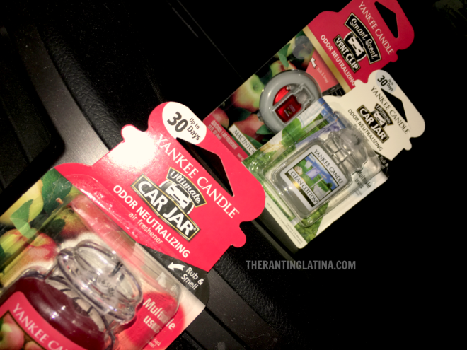Yankee Candle has some yummy fragrances for your car!