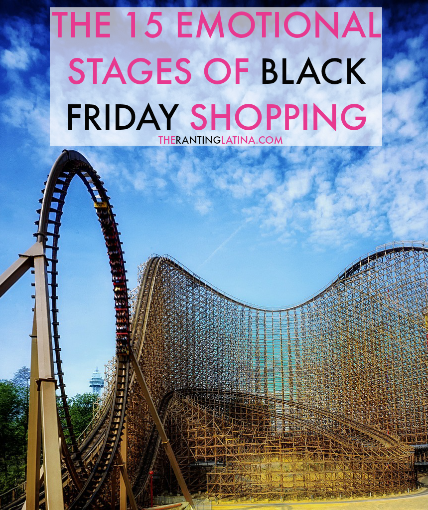 The 15 Emotional Stages of A Black Friday Shopping Trip