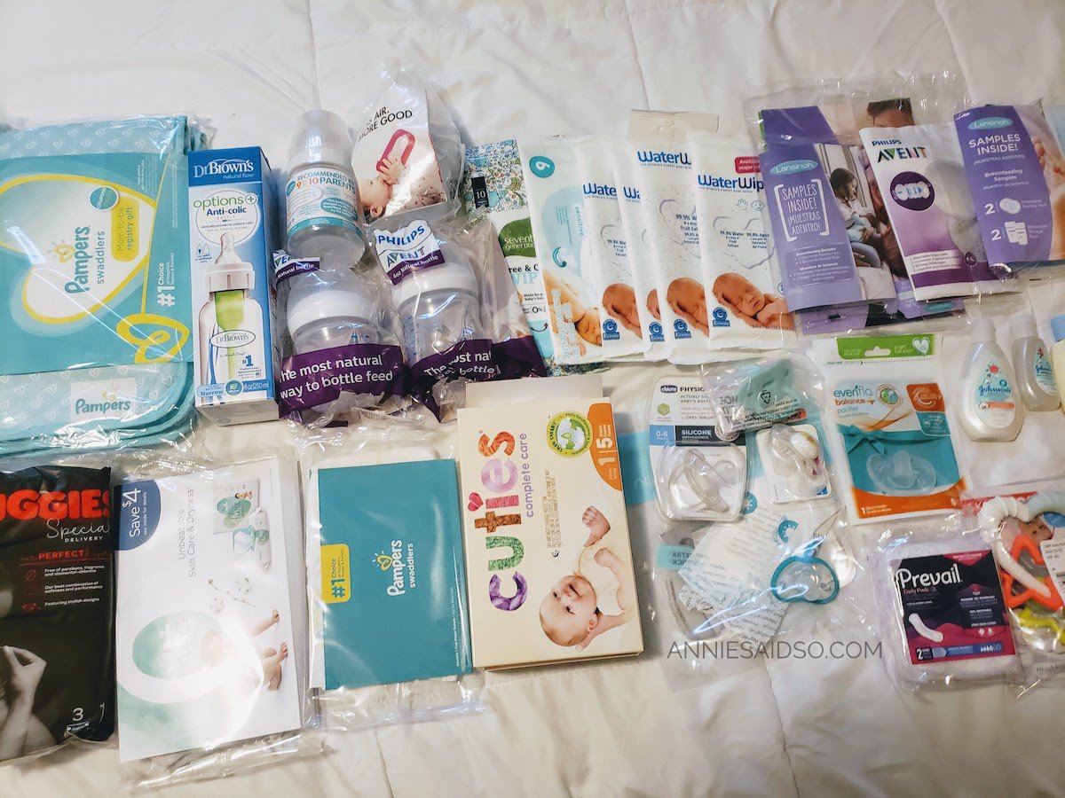 Baby Welcome Box Items